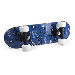 D'arpeje Outdoor OFUN247B rolig liten trä skateboard, röd, 43 cm