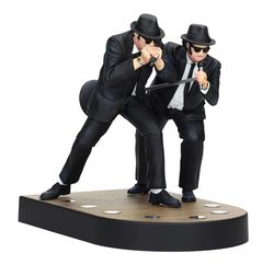 SD TOYS cantano The Blues Brothers Jake e Elwood Cantando Figure 18 cm, Multicolore (SDTUNI22729), PVC, One Size