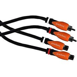 Bespeco SL2X300 RCA-kabel, 2 RCA-stekker / 2 RCA-F, 3 m
