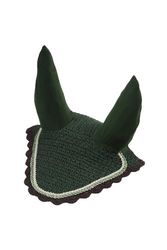 USG Vliegenkap katoen, groen/ecru/bruin, warmbloed