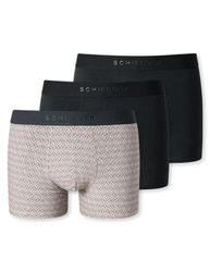 Schiesser Heren 3 stuks boxershorts 95/5 biologisch ondergoed, gesorteerd 6_180197, 9, Gesorteerd 6_180197, 9 NL