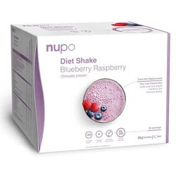 Nupo Diet Shake Myrtille-Framboise – Shakes diététiques de qualité supérieure pour la gestion du poids I Shake de remplacement de repas cliniquement prouvé pour le contrôle du poids I 30 portions I Sans OGM