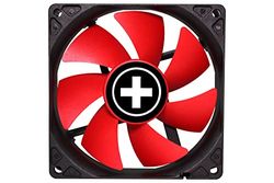 Xilence XPF92.R.PWM Ventilateur de boîtier silencieux 92mm, 4PIN, installation facile, câble 340mm, avec PWM, Hydro Bearing, bon flux d'air, idéal pour PC Gaming/Office/Home/Server, rouge/noir