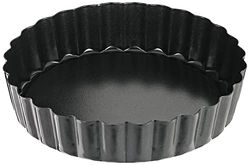 Küchenprofi 0810011004 - Juego de moldes para horno (4 unidades, 12 cm), color negro