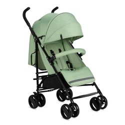 MoMi AKIRA Silla de paseo para niños a partir de 6 meses (hasta 15 kg), arnés ajustable de 5 puntos, bolso, cesta de la compra, protector de lluvia y mosquitera.