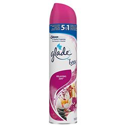 Glade By Brise Aérosol Désodorisant, Élimination des Mauvaises Odeurs, Senteur Relaxing Zen, 300 ml - Lot de 3