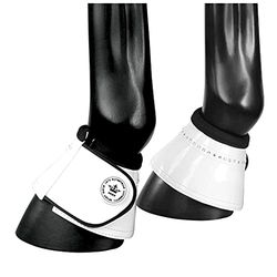 PFIFF 101760 Telde - Campanas de Salto (Efecto Barniz, con Incrustaciones de estrás, Campanas de Salto), Color Blanco