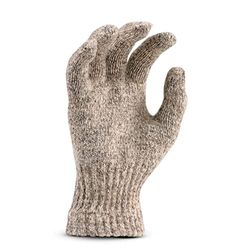 FoxRiver Heren Mid Weight Ragg Handschoen, Bruin Tweed, Large