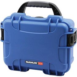 Nanuk, Custodia rigida impermeabile 904 con inserto in schiuma, blu