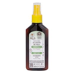 Camomila Intea - Loción spray aclarante del vello - Cubrevello - Especial para decolorar vello facial y corporal - 100 ML