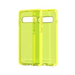 tech21 Evo Check Cover posteriore protezione, modello sottile, per Samsung Galaxy S10, nero