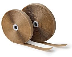 Tear Tape (Non-Sticker) Sewing Tape - 25 Meters x 20mm - Extra Strong Strip for Home Decor Clothes Velcr - Rope Hook and Ring - Beige