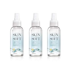Avon Skin So Soft Dry Oil Spray 150ml Trio, Locks in Moisture, Formulated with Jojoba Oil and Vitamin E, Quick Dry Formula, Cruelty Free