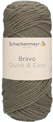 Schachenmayr Bravo Quick&Easy, 100G taupe Filati Per Maglieria A Mano