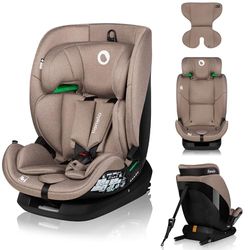 LIONELO LAVENDER I-SIZE Siège Auto Enfants de 76 à 150 cm Conforme à la Norme R129 i-Size, Montage Face à la Route ISOFIX TT, Réglage de l'Appui-tête et du Dossier Insert réducteur