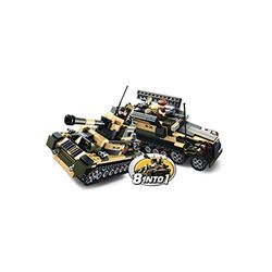 Sluban Blocos de construção Army 8-into-1 Display