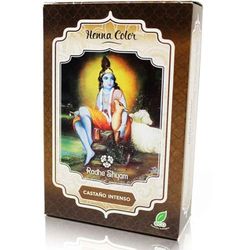 Henna Radhe Shyam castanho intenso pó