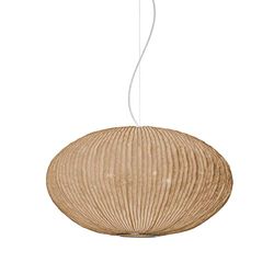 COAU04GBE COAU04GBE Hanglamp, groot, beige, 41 x 41 x 70 cm