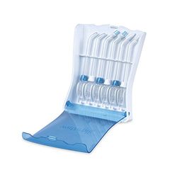 Waterpik Waterflosser Vervangingstips in Opbergcase, Classic Jet, Orthodontische en Plaque Seeker Tips in Handige en Hygiënische Case, 6 Stuks