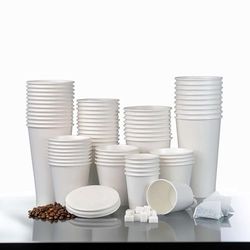 Paper Lids for 12oz, 16oz, 20oz and 22oz Hot & Cold Disposable Paper Cups, Perfect for Your Home, Café, Work, Parties or Outdoors - 9cm (500 Lids)