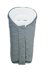 Altabebe AL2277KJ-77 Wintervoetenzak voor kinderwagen en buggy, Downtown collectie, donkergrijs