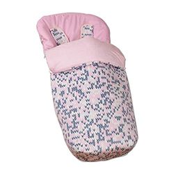 babyline Game – sac de chaise avec moufles, Unisexe, Couleur Rose