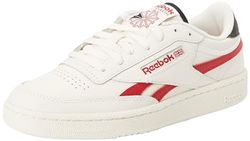 Reebok Club C Revenge, Zapatillas Hombre, Chalk/FLASRD/Black, 41 EU