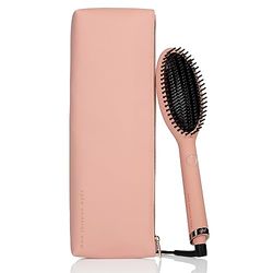 ghd glide take control now - Cepillo de pelo térmico para un acabado liso natural sin esfuerzo, suaviza y elimina el encrespamiento, temperatura óptima de peinado 185ºC, edición limitada 2023, rosa