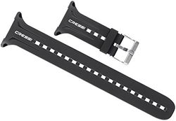 Cressi Strap Bracelet Leonardo Mixte Adulte, Noir, 2 cm