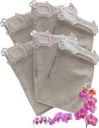 Filterline Lot de 12 sacs parfumés fabriqués en Italie 2 filtres hepa et 2 filtres grille pour aspirateur compatibles avec Vorwerk Folletto VK 135 136 135SC VK135 VK136 FP135 FP136 FP135 Sacs