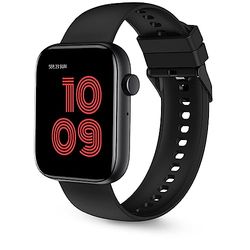SPC Smartee Talk – Montre Intelligente pour Hommes et Femmes avec appels Bluetooth, Grand écran 1,8”, +100 Modes Sportifs, IP68, fréquence Cardiaque, Moniteur de Sommeil, Android et iOS - Noir