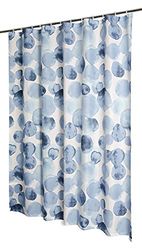 AquaSu® douchegordijn stippen, antibacterieel, anti-schimmel, met verzwaringsband, 180 x 200 cm