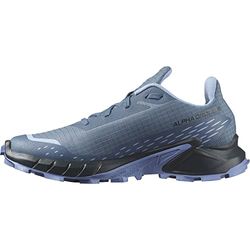 Salomon Alphacross 5 Scarpe da Trail Running da Donna, Grip potente, Comfort a lunga durata, Performance versatili, Bering Sea, 40