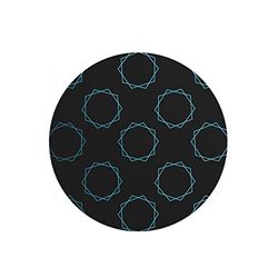 Questo Casa, Tapis de Souris Rond imprimé numérique avec Fond antidérapant pour Bureau et Maison Diamètre 22 cm