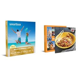 Smartbox - Coffret Couple - original pour un moment à deux à choisir parmi 3 500 activités gourmandes ou sportives & Exclusivité Amazon Coffret - Dîner ou dégustation pour 2 personnes