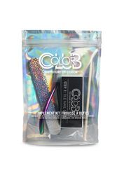 Color Club Color Club Nail Implement Kit Nail Tools 4pc Set Manicure Tools Nail Clippers File Buffing Block