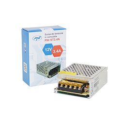 Switching voltage source PNI ST3.4A 12V 3.4A stabilized for surveillance systems