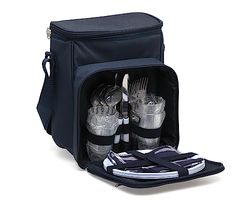 Atosa Mochila Nevera termosellada Kit Grande Picnic Azul Marino