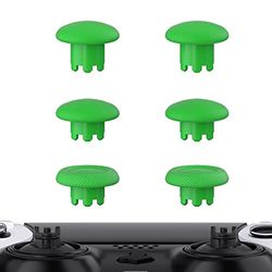 Wymiana Thumbsticks eXtremeRate Zielony dla ps5 Edge Kontroler, Niestandardowe Wymienne Nasadki Joysticka Drążka Analogowego dla ps5 Edge Kontroler, Kontroler & Podstawa Kciuka Nie Są Dołączone