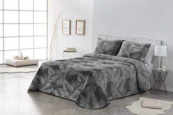 VIALMAN Colcha Bouti Leve Sofia, 30 para cama de solteiro de 90 cm, cama de 90 cm, tamanho de colcha, 180 x 270 cm, cor de maranguejo