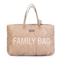 CHILDHOME, Family Bag, skötväska, resväska, weekendväska, stor kapacitet, löstagbar ficka ingår,