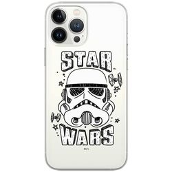 ERT GROUP mobiltelefonfodral för Samsung S21 PLUS originalt och officiellt licensierat Star Wars mönster Stormtrooper 013 optimalt anpassad till formen på mobiltelefonen, gedeeltelijk transparant