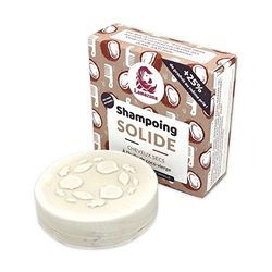 Lamazuna - Champú Sólido de Coco para Cabellos Secos, Blanco, Vainilla 55 ml