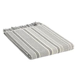 Alexandra House Living Beach Towel Salines Grey 125 x 180 cm