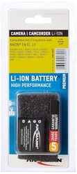 Ansmann 1400-0037 Bateria para câmara Nikon Enel 10, (Li-Ion, 3,7 V, 650 mA)