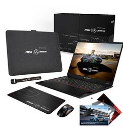 MSI Stealth 18 MercedesAMG A1VHG-068FR : Core Ultra 9 185H - 32GB DDR5 - SSD 2TB - Nvidia RTX4080 12GB - 18 UHD 4K Miniled 120Hz - Windows 11 Family - Pakiet akcesoriów AMG w zestawie
