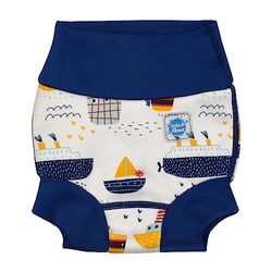 Happy Nappy Wiederverwendbar Schwimmwindel, Tug Boats, 2-3 Jahre Baby and Toddler Swim Nappy,