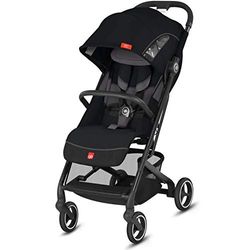 GB Gold Carrinho Qbit + All-City, 0 - 22 kg, desde o nascimento até aos 4 anos, preto (Velvet Black)