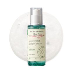 AXIS-Y PHA Resurfacing Glow Peel avec 10% PHA, Centella Asiatica et Papaye verte | Peeling exfoliant doux pour une peau nourrie et éclatante | Soin de la peau coréen végétalien et sans cruauté envers