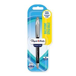 Paper Mate Flexgrip Elite kulspetspenna | medelspets (1,4 mm) | svart | 1 styck